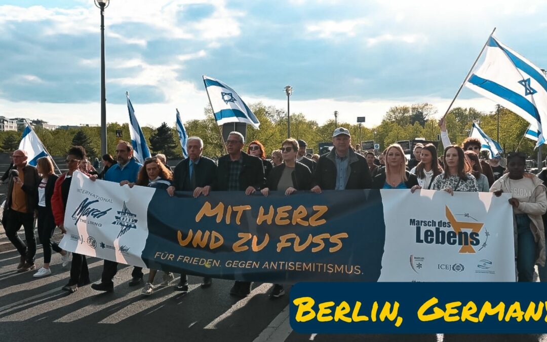 ¡70 ciudades levantan una bandera  por Israel y contra el antisemitismo!