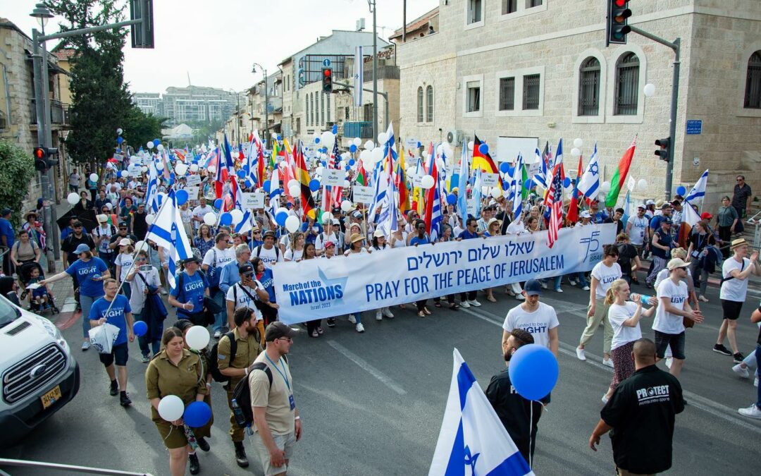 Marcha de Las Naciones 2023: Israel, ¡no estás solo!